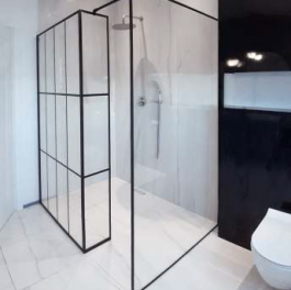 Walk in shower enclosures