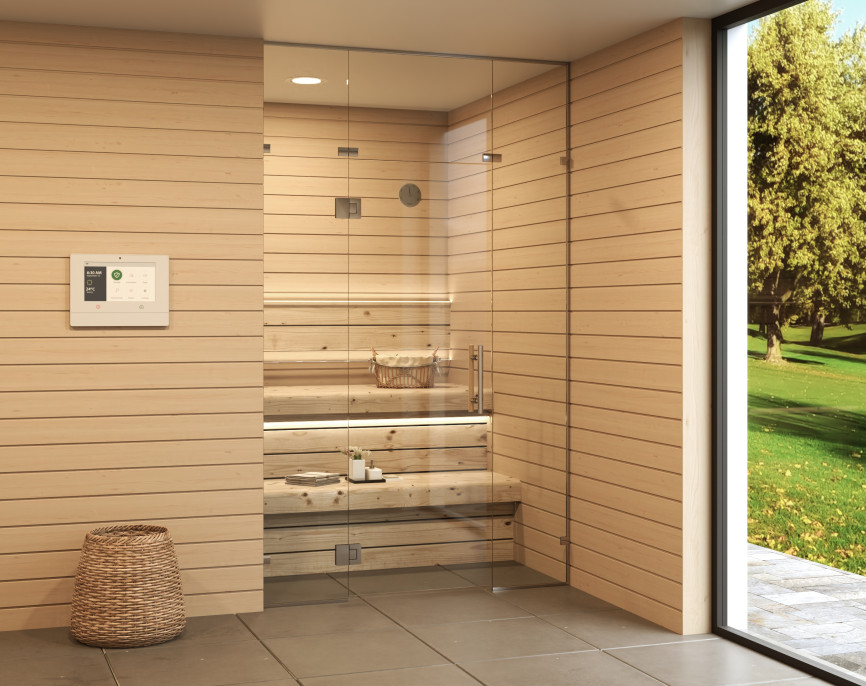 Glass solutions for saunas