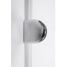 IEVA PLUS shower door with additional wall panel