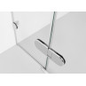 IEVA PLUS shower door with additional wall panel