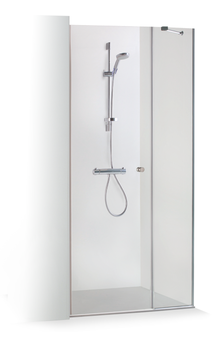 Shower door with wall panel RITA