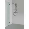 Shower door with wall panel GODA